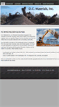 Mobile Screenshot of dcmaterials.com